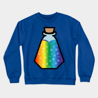 DIY Single Rainbow Potion or Poison for Tabletop Board Games (Style 4) Crewneck Sweatshirt